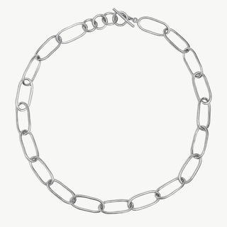 Ellipse Link Collar Necklace