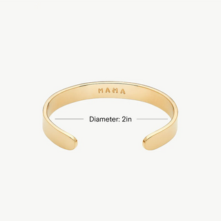 Pamoja Personalized Cuff Bracelet