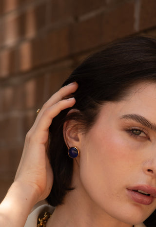 Anga Maxi Stud Earrings