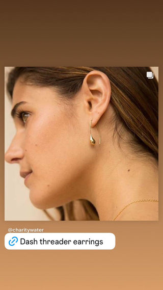 Dash Threader Earrings