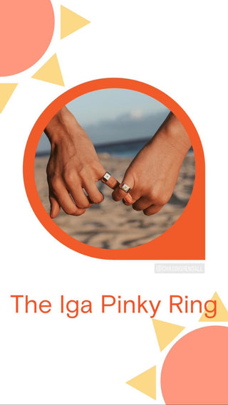 Iga Personalized Pinky Ring