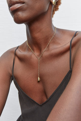 Jiwe Long Pendant Necklace