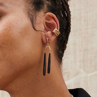 Pia Double Dangle Earrings