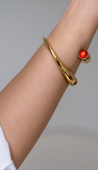 Twisted Glass Dash Cuff