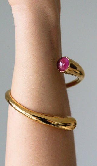 Twisted Glass Dash Cuff