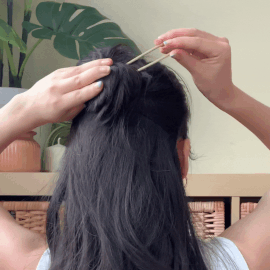 Large Kali Textured Hair Pin