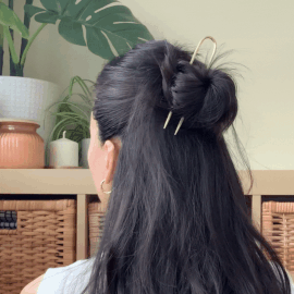 Large Kali Textured Hair Pin