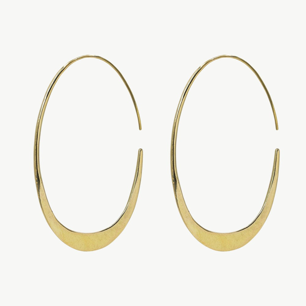Buy 4pc, 24K Gold Plated Earring Hoops, Earring Loops, Loop Earrings Gold,  2 Pairs, Earrings Blanks, Large Round Earring Hoop,gold Earring Wires  Online in India - Etsy